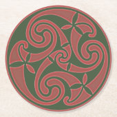 Celtic Art & Design Paper Coasters ラウンドペーパーコースター (正面)