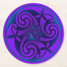 Celtic Art & Design Paper Coasters ラウンドペーパーコースター