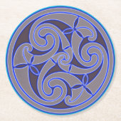 Celtic Art & Design Paper Coasters ラウンドペーパーコースター (正面)