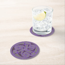 Celtic Art & Design Paper Coasters ラウンドペーパーコースター