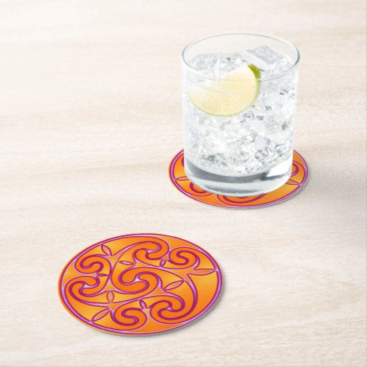 Celtic Art & Design Paper Coasters ラウンドペーパーコースター (インサイチュ)