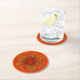 Celtic Art & Design Paper Coasters ラウンドペーパーコースター