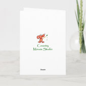 Celtic Blessings Christmas for Anyone Holiday Card シーズンカード (裏面)