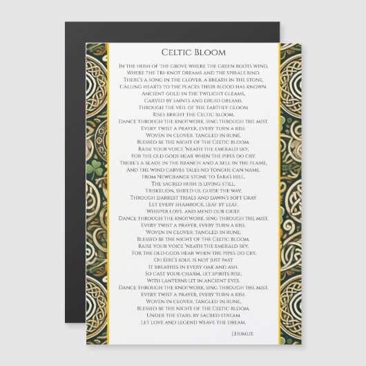 Celtic Bloom (正面/裏面)