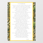 Celtic Bloom ウィンドウサイン (シート)