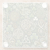 Celtic Bloom ガラスコースター (裏面)