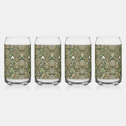 Celtic Bloom ガラス缶 (裏面)