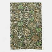 Celtic Bloom キッチンタオル (縦)