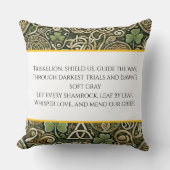 Celtic Bloom クッション (正面)