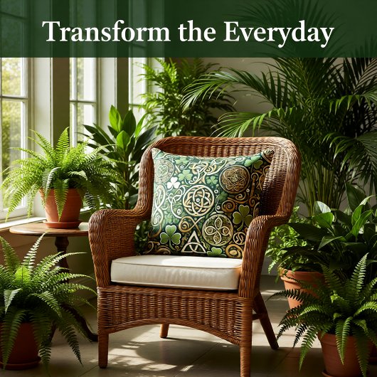 Celtic Bloom クッション