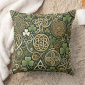 Celtic Bloom クッション (ブランケット)