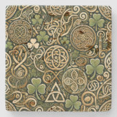 Celtic Bloom ストーンコースター (正面)
