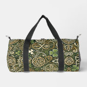 Celtic Bloom ダッフルバッグ (正面)