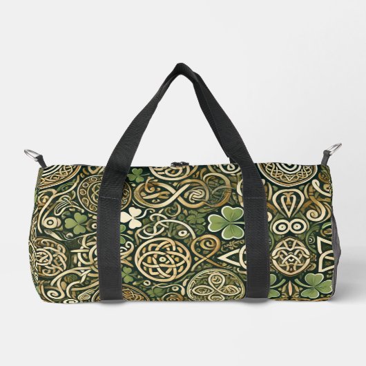Celtic Bloom ダッフルバッグ (正面)