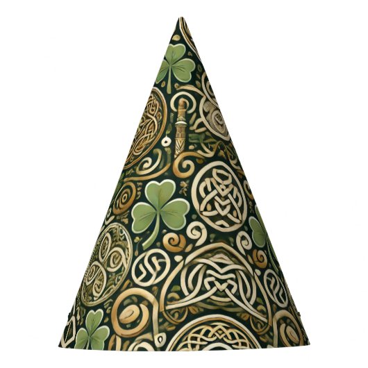 Celtic Bloom パーティーハット (正面)