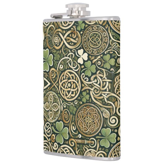 Celtic Bloom フラスク (左)