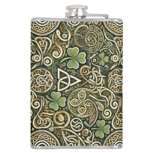 Celtic Bloom フラスク (裏面)