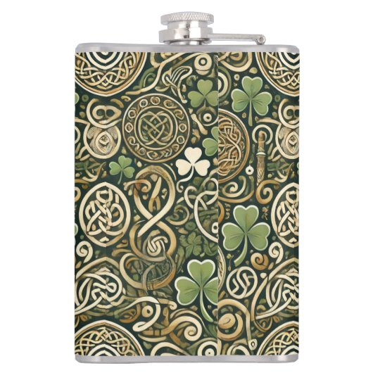 Celtic Bloom フラスク (裏面)