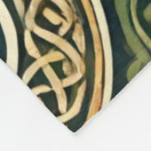 Celtic Bloom フリースブランケット (角)