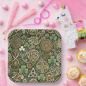 Celtic Bloom ペーパープレート (パーティー)