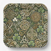 Celtic Bloom ペーパープレート (正面)