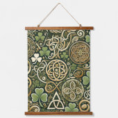 Celtic Bloom 吊り下げ型タペストリー (正面3)