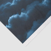 Celtic Blueと金ゴールドのクロスデコパージュ 薄葉紙 (詳細)