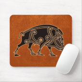 Celtic Boar Mouse mat マウスパッド (マウス)