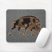 Celtic Boar Mouse mat マウスパッド (マウス)