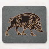 Celtic Boar Mouse mat マウスパッド (正面)