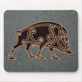 Celtic Boar Mouse mat マウスパッド