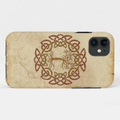 Celtic Circle Nordic Tree of Life Phone Case Case-Mate iPhoneケース (裏面(横))