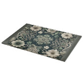Celtic Clover Floral Charm カッティングボード (角)