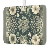 Celtic Clover Floral Charm カーエアーフレッシュナー (左)