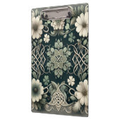 Celtic Clover Floral Charm クリップボード (左)