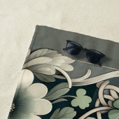 Celtic Clover Floral Charm ビーチタオル (インサイチュ)