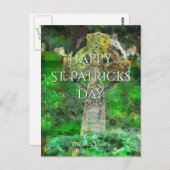 Celtic Cross Gravestone ポストカード (正面/裏面)