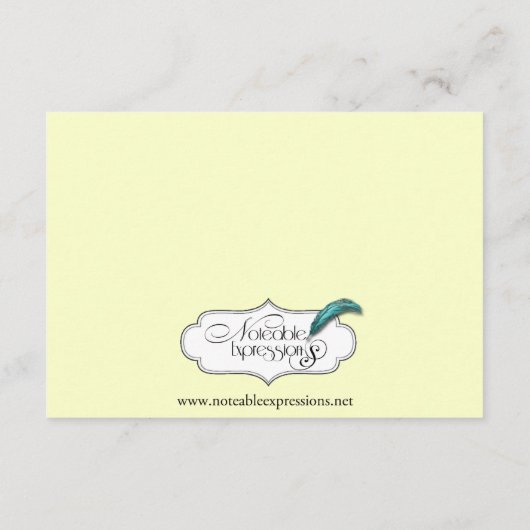 Celtic Cross in金ゴールドMythicアイボリー結婚のインサート エンクロージャーカード (裏面)