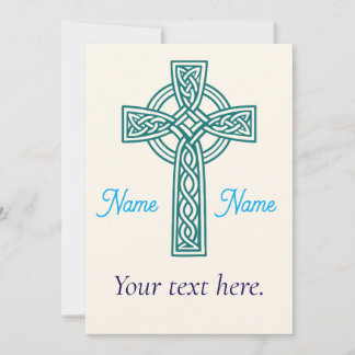 Celtic Cross Invitation 招待状