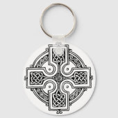 Celtic cross pattern キーホルダー (正面)