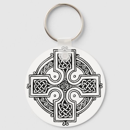 Celtic cross pattern キーホルダー (正面)