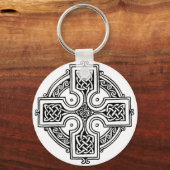 Celtic cross pattern キーホルダー (正面)