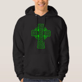 Celtic Cross St Patrick s Day 2023 Gaelic Viking I パーカ (正面)