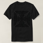 Celtic Cross Symbol  Tシャツ (デザイン正面)