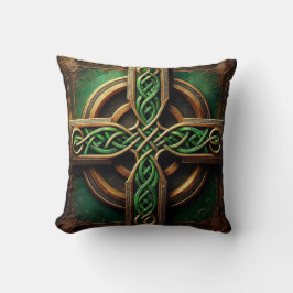 Celtic Cross Throw Pillow クッション