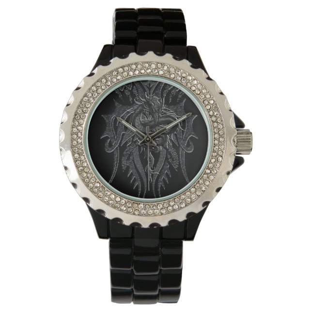 Celtic Dragon eWatchFactory Rhinestone Watch 腕時計 (正面)