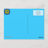 Celtic Earth Orbブックマークポストカード ポストカード (裏面)