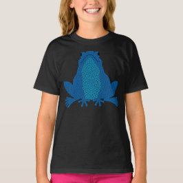 Celtic Frog - blue Tシャツ