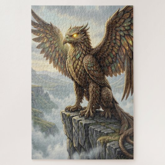 Celtic Griffin Jigsaw Puzzle ジグソーパズル (縦)