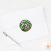 celtic knot ラウンドシール (封筒)
